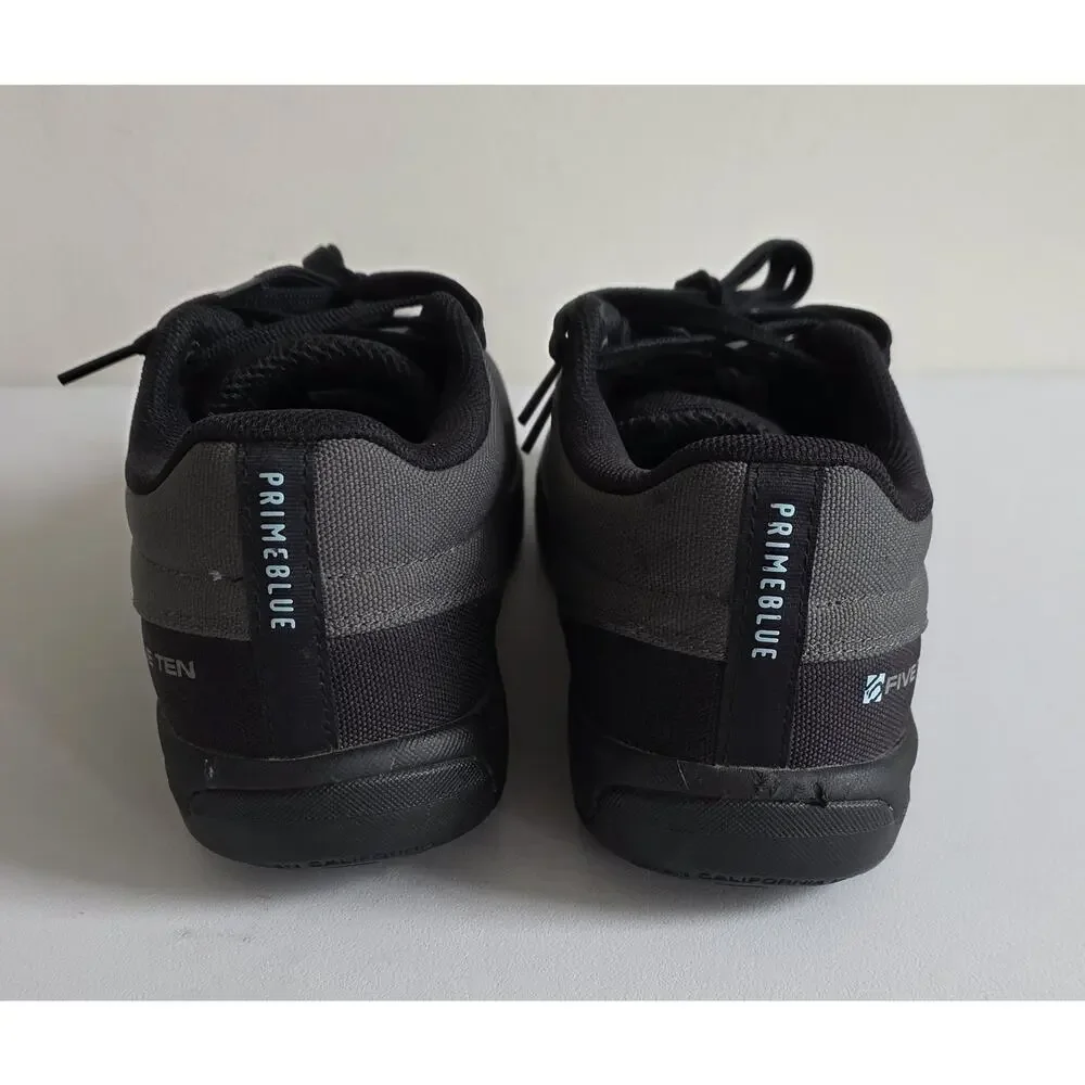Adidas Five Ten Freerider Pro Mountain Bike Sneakers Gray Black Sz 8.5(M) 10(W)